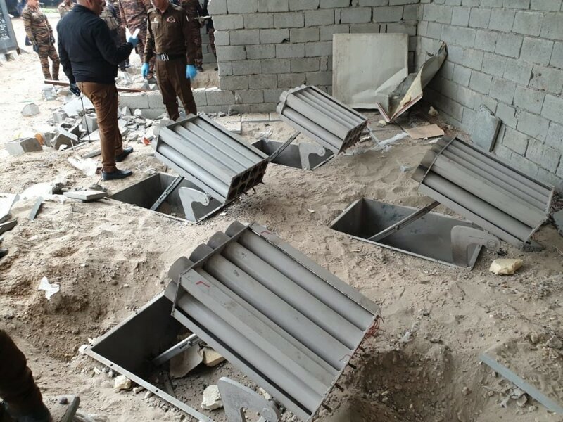 Новый обстрел базы Таджи в Ираке