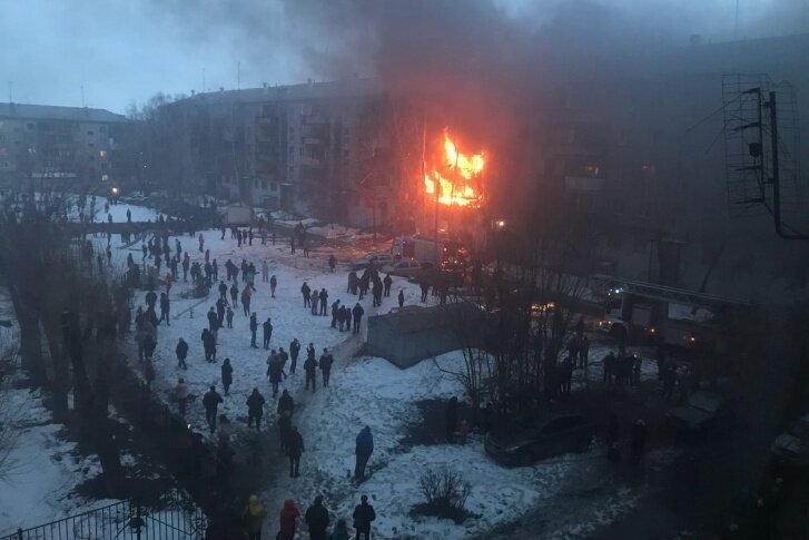 В Магнитогорске произошёл взрыв в жилом доме