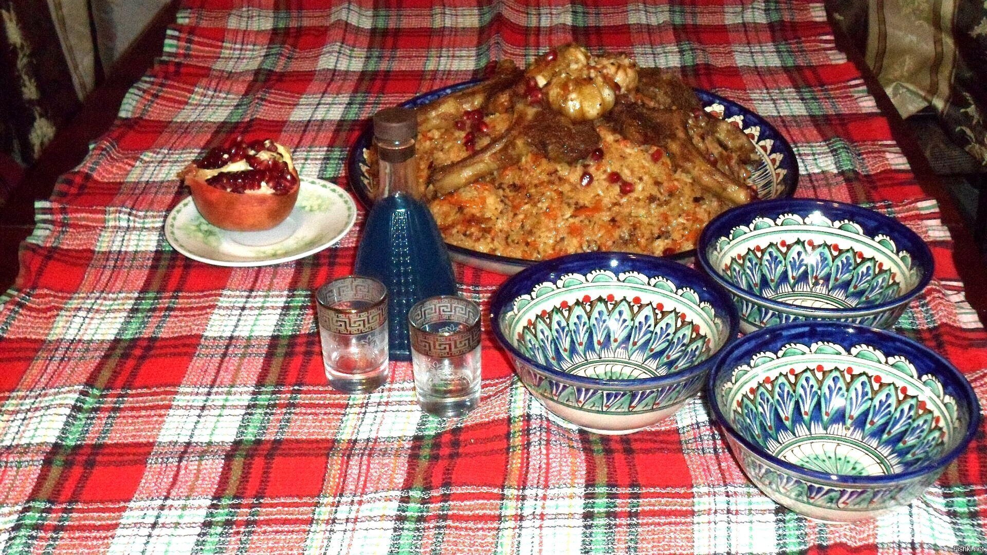 А у нас сегодня плов