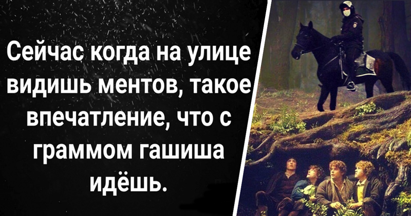 "Почему самоизоляцию нарушаем?": как полицейские в России стали мемом