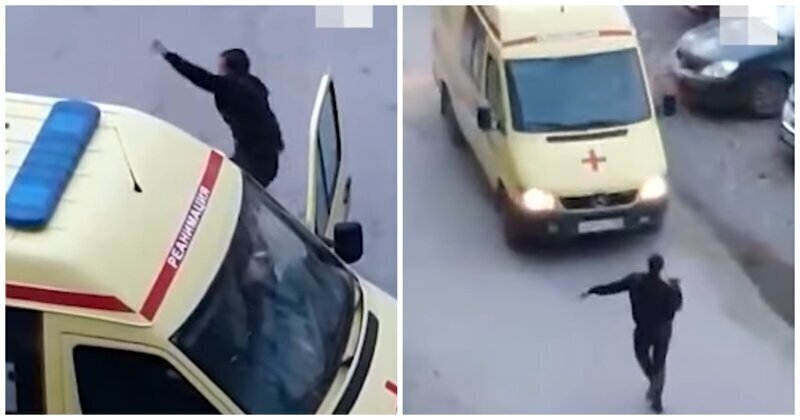 В Екатеринбурге нетрезвый мужчина напал на бригаду скорой помощи