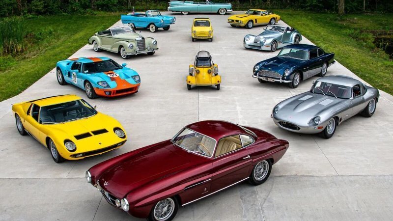 Одна из самых крутых коллекций автомобилей в мире уйдет с молотка