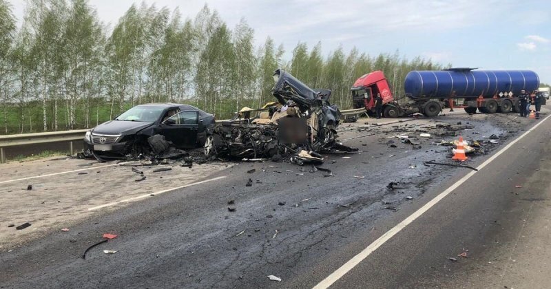 Авария дня. В Рязанской области погиб лишенный прав автомобилист