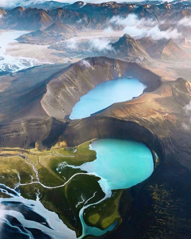 Потрясающие аэрофотоснимки Исландии