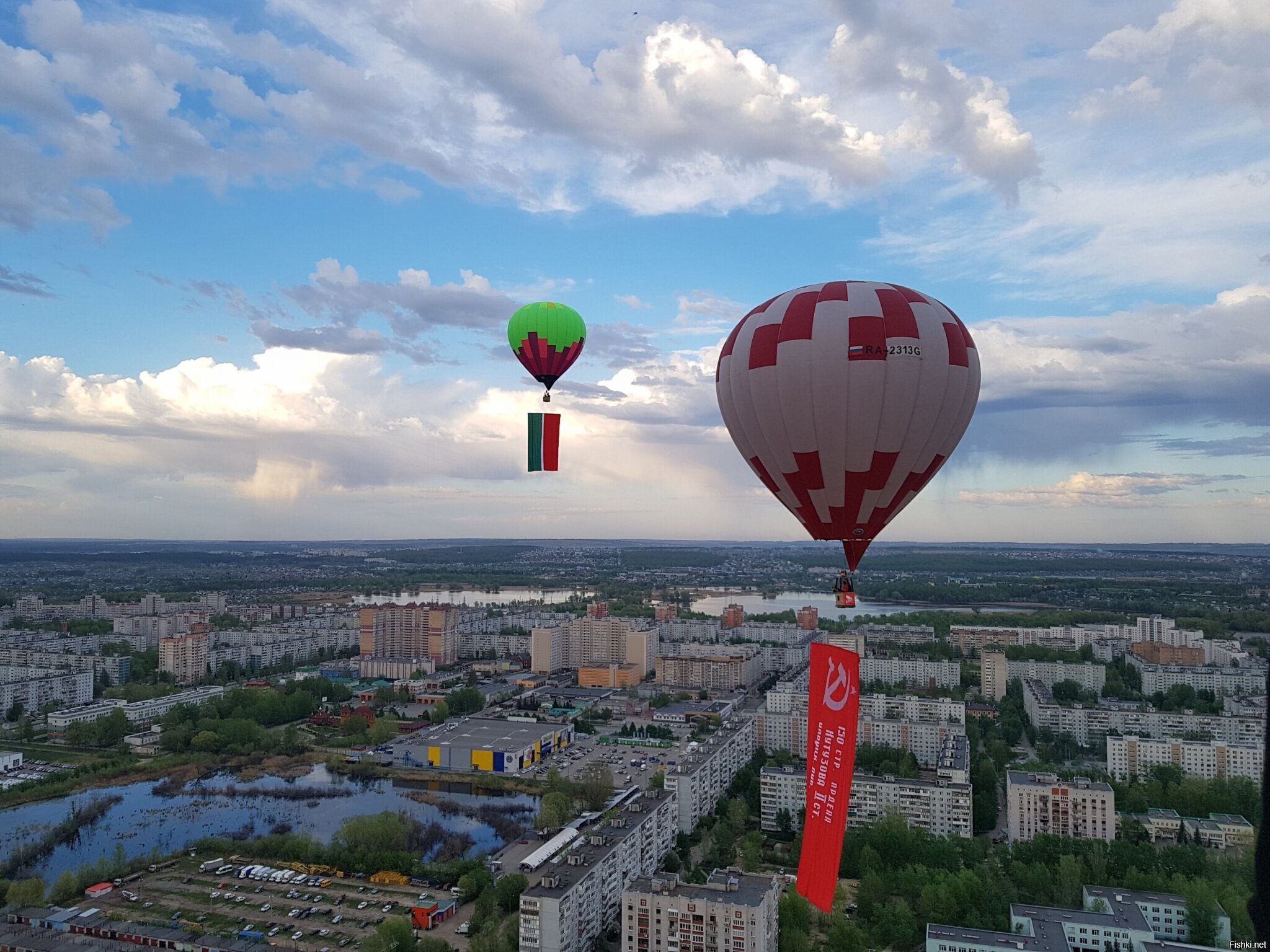 Впервые, и думаю на этом хватит, посчастливилось пролететь над городом на воз...