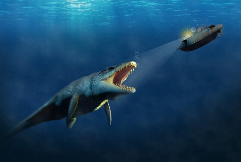 Мозазавр: Водоплавающий тираннозавр или самый могущественный ящер моря
