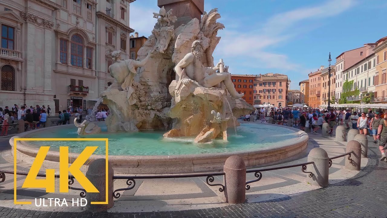 Двухчасовая виртуальная прогулка по вечному Риму
