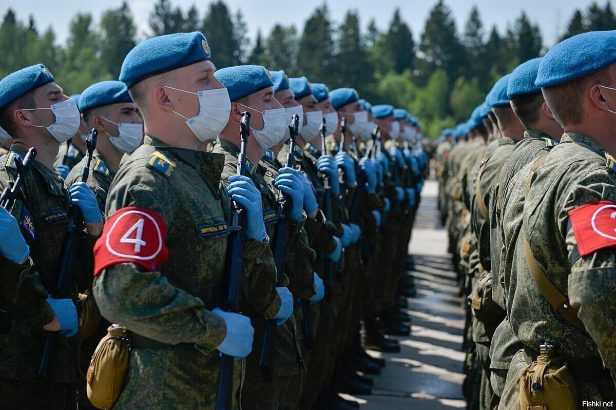 репетиция Парада Победы