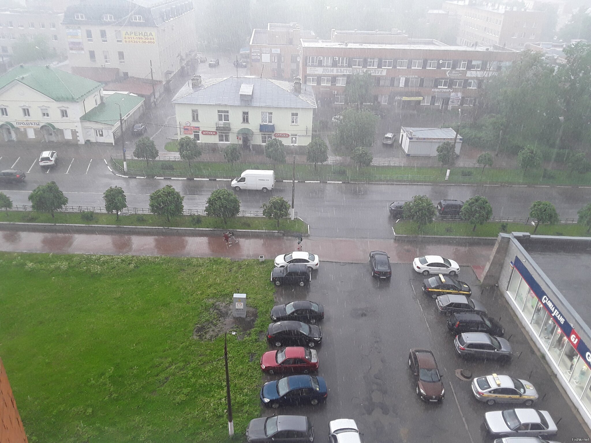 Наконец то долгожданная гроза