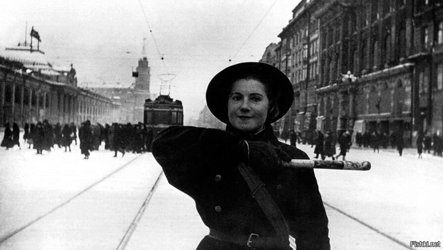 Первая зима блокады