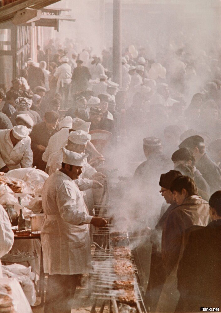 Ташкентский базар,1970-е