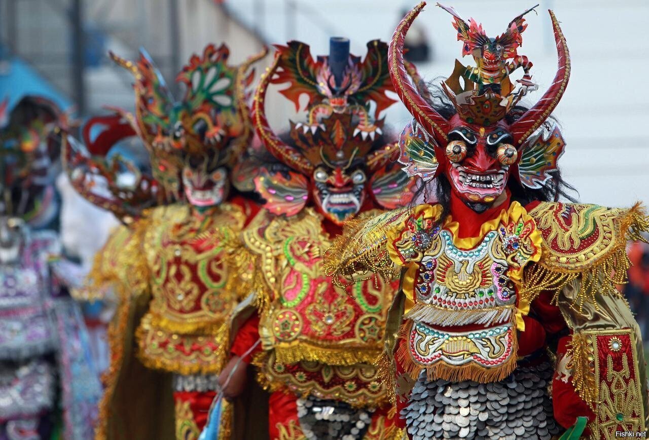 Праздник La Diablada в Аргентине