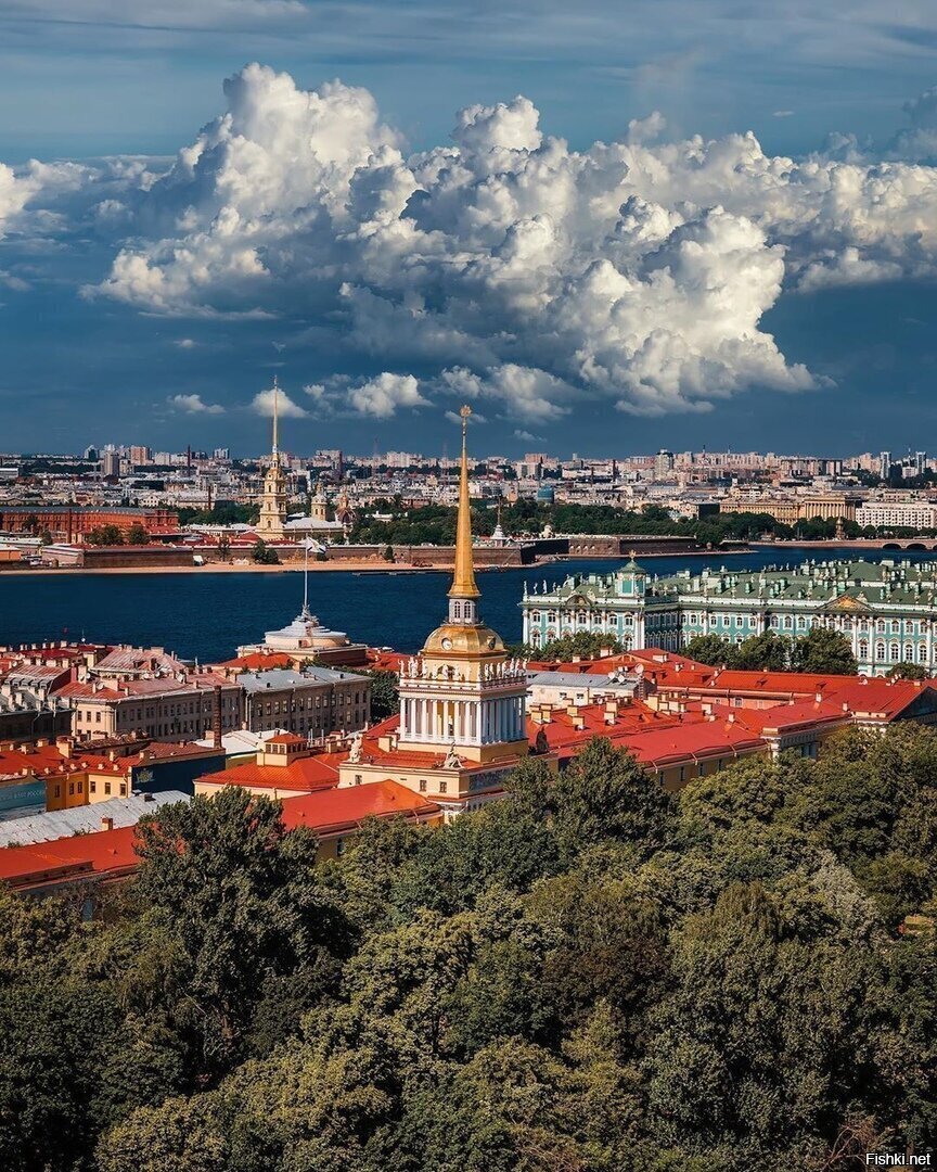 Удивительное петербургское небо