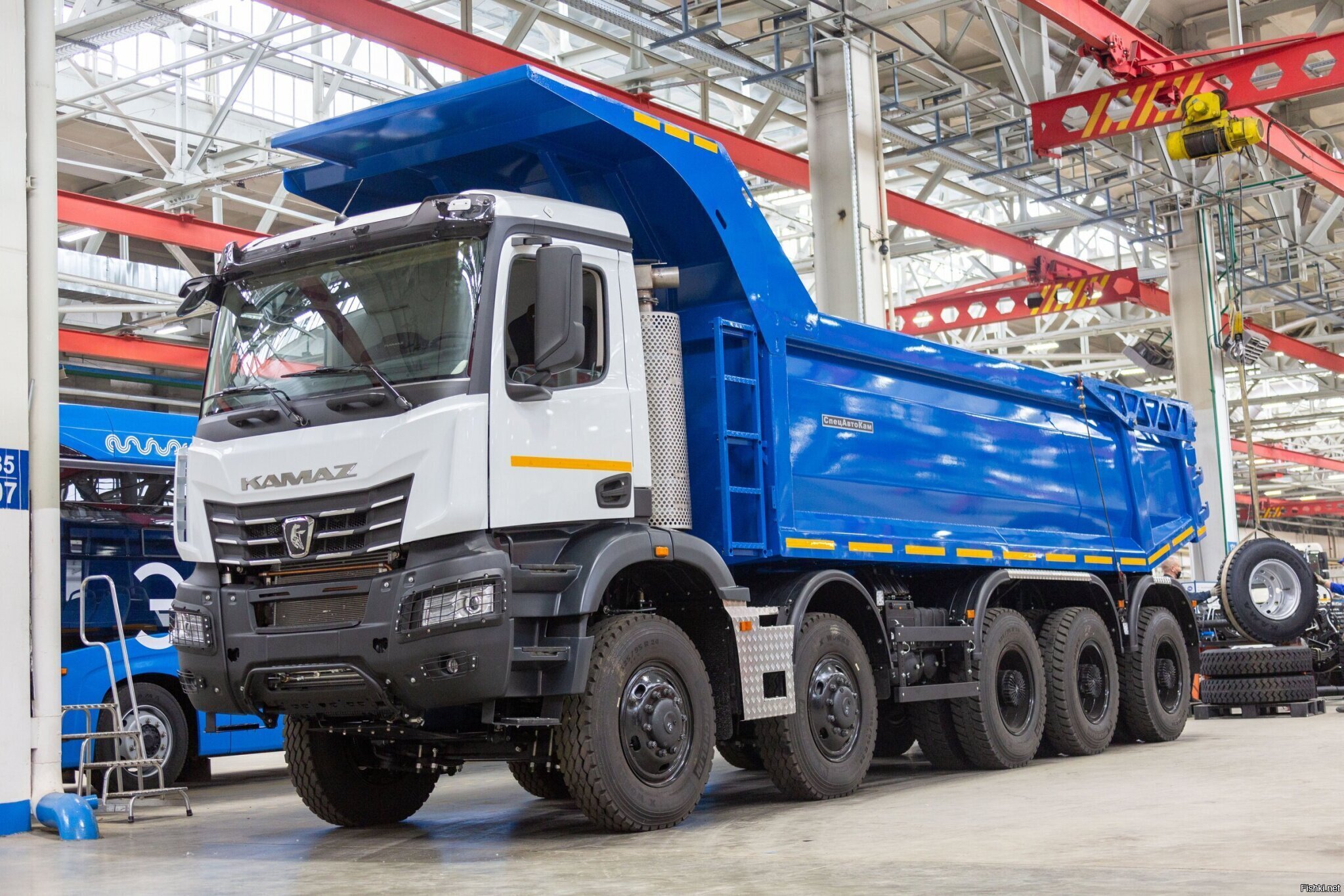 Карьерный самосвал КАМАЗ-65805 «Самсон»