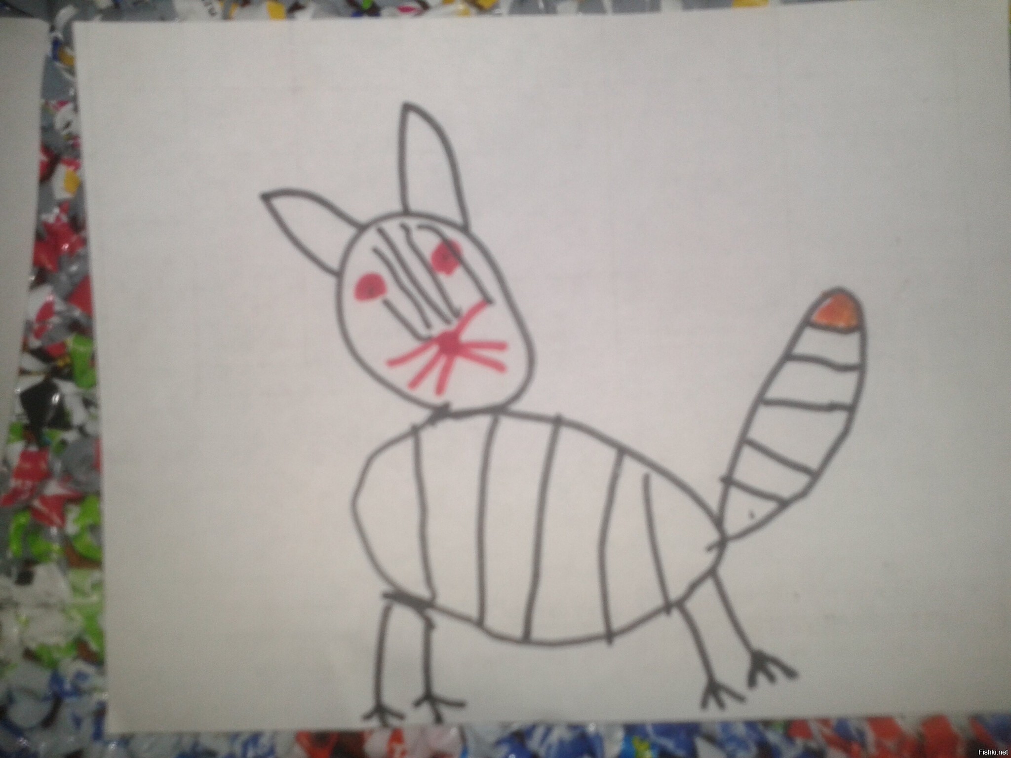 Дочкины рисунки с натуры