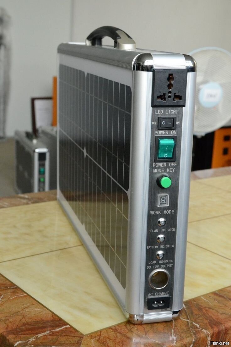 Портативный солнечный генератор