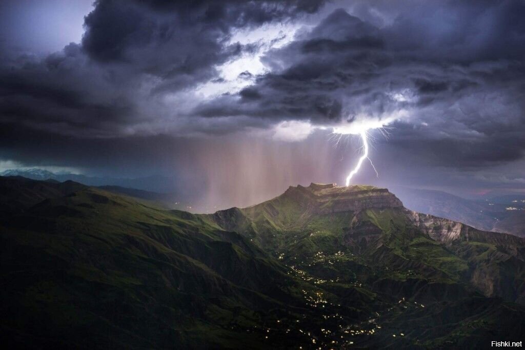 Гроза над Гунибом, Дагестан