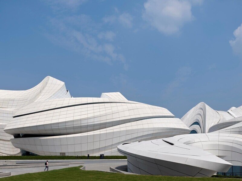 Центр культуры и искусств Meixihu International Culture &amp; Arts Centre от Zaha Hadid Architects