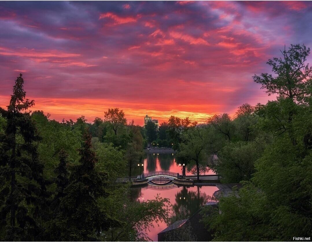 В Парке Горького, Москва