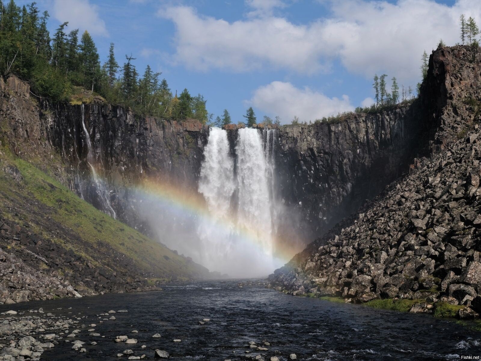 Водопады плато Путорана