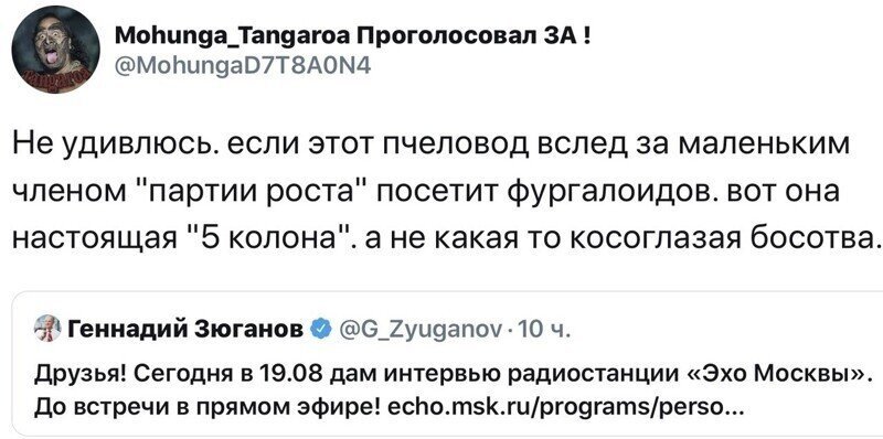 Политические комментарии из инета
