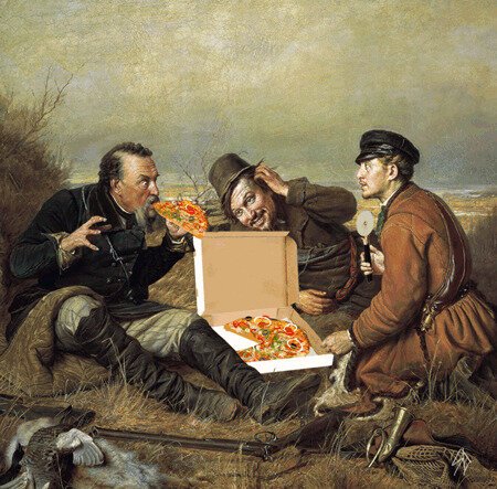 У меня ужин