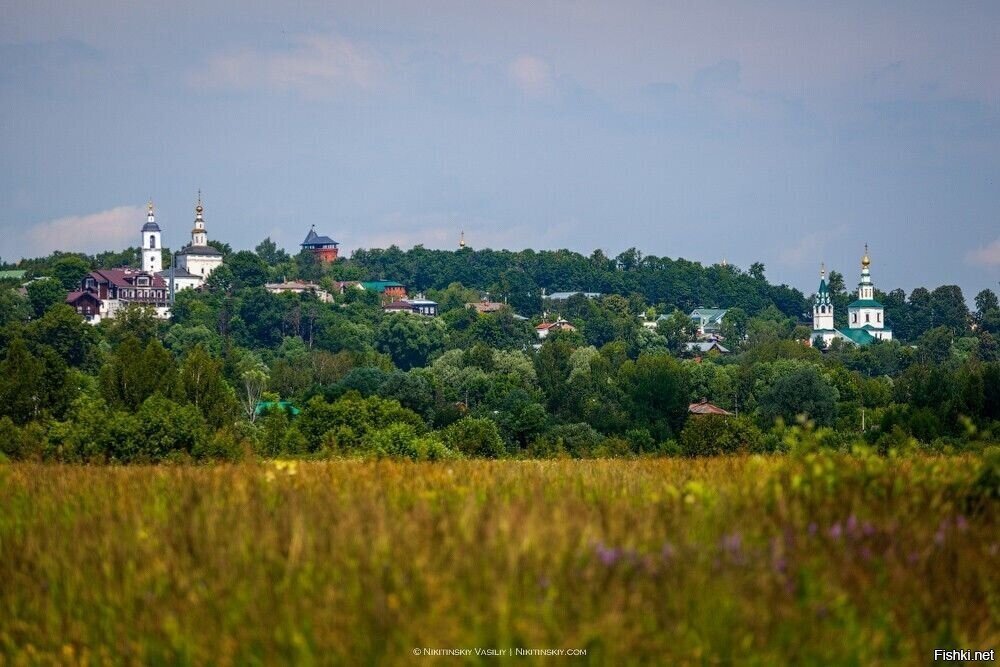 Летний Владимир за Клязьмой