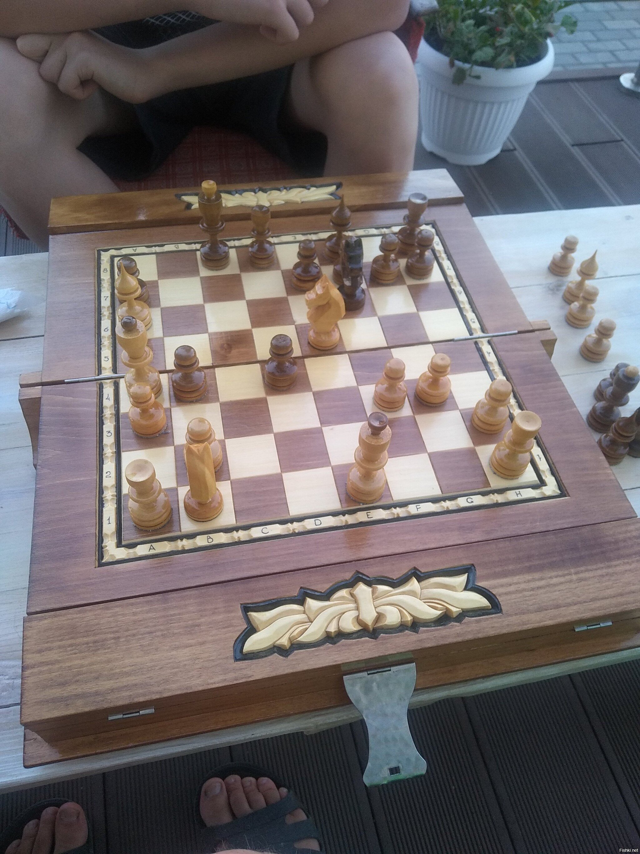 Рубилово с сыном