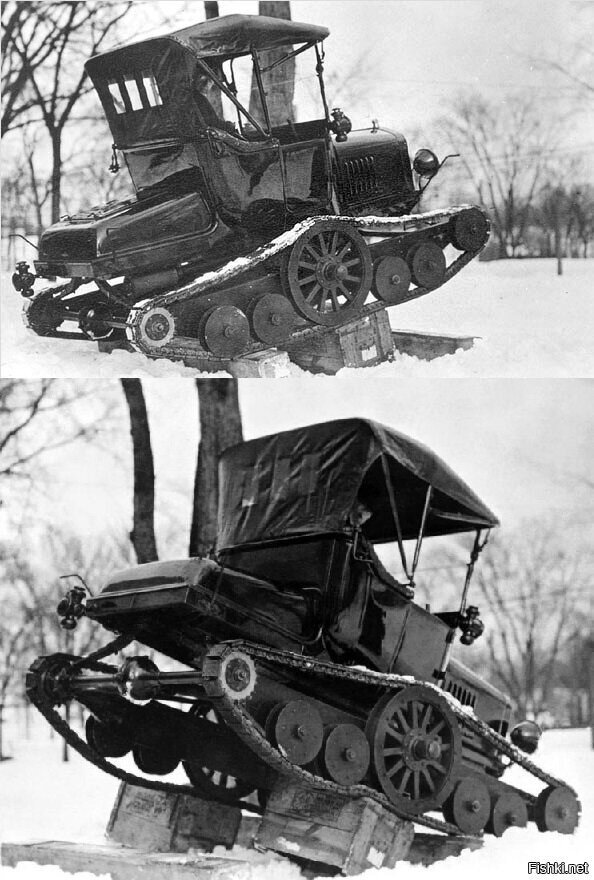 1922 Ford Model T Snowmobile  (1-е фото)