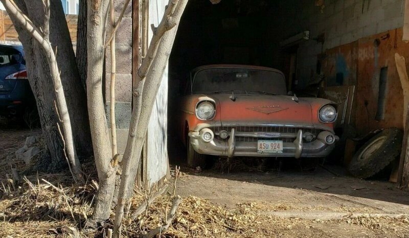 Chevrolet Nomad 1957 года больше 45 лет простоял в гараже и теперь продается