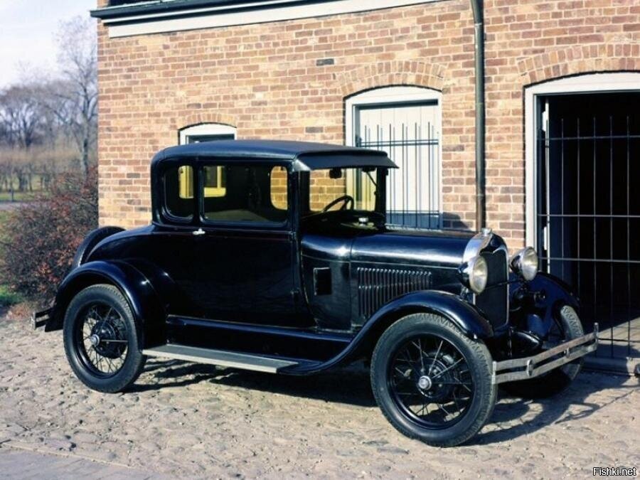 1928 Ford Model A 5-Window Coupe