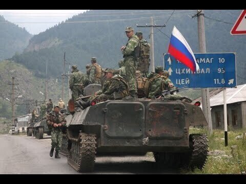 Медпункт миротворческого батальона. 08/08/2008. Южная Осетия