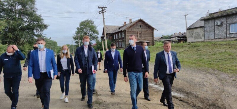 Дегтярев провел инспекцию самых отдаленных поселений Хабаровского края