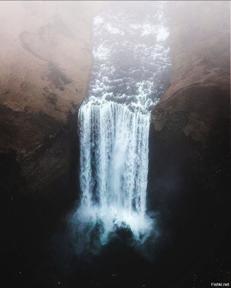 Исландия, Водопад Скогафосс