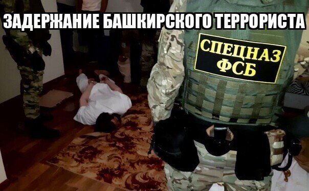 Задержание башкирского террориста, планировавшего поджечь администрацию