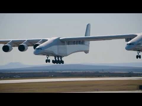 Таймлайн проекта самого большого в мире самолета Stratolaunch