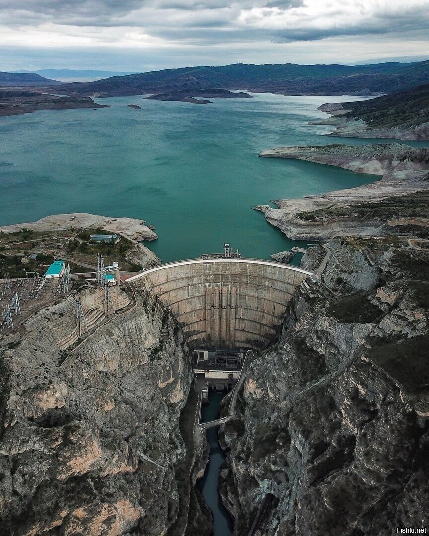 Чиркейское водохранилище, Дагестан