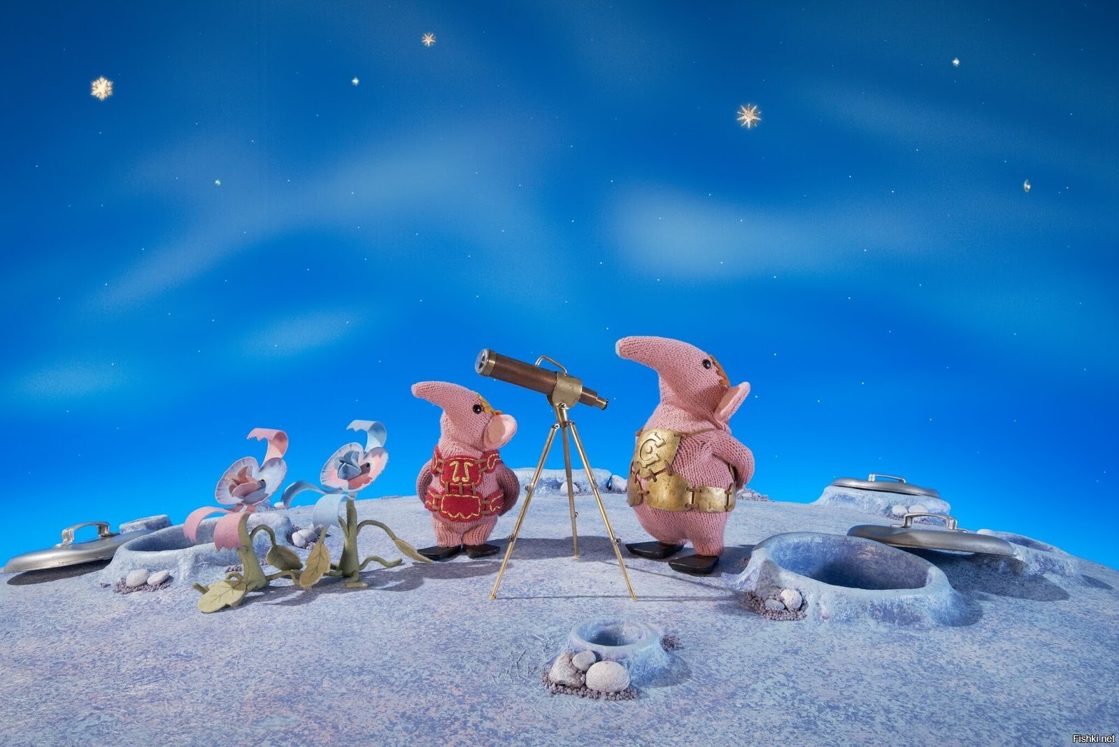 Сколько звёздочек видишь, три или пять