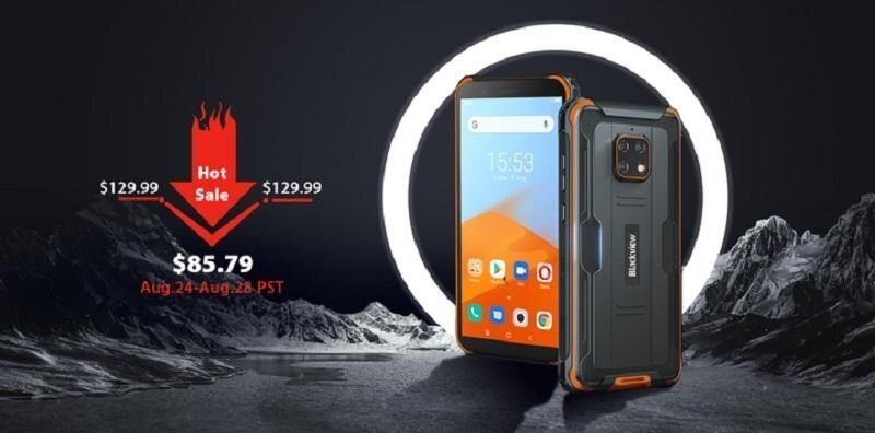 Уникальный водонепроницаемый смартфон Blackview BV4900 всего за $ 85.79