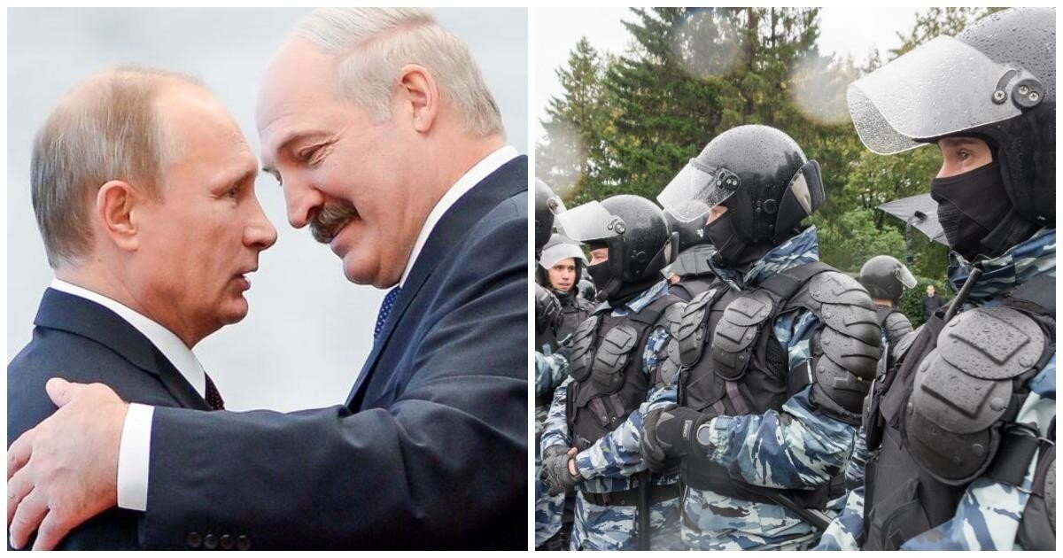 Путин заявил о создании резерва силовиков для Белоруссии