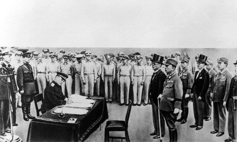 2 сентября 1945 г. 75 лет назад, подписан Акт о безоговорочной капитуляции Японии