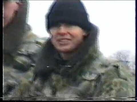 Начало штурма села Комсомольское. 2000 год