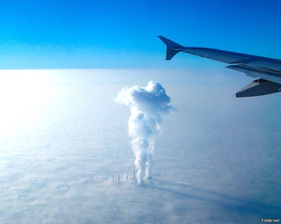 ..так делают облака