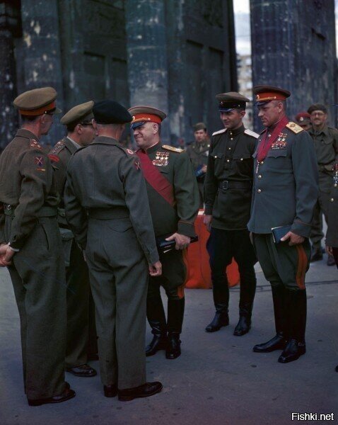 Парад 7 сентября 1945 г