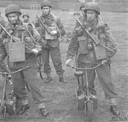 Мотоцикл британских диверсантов