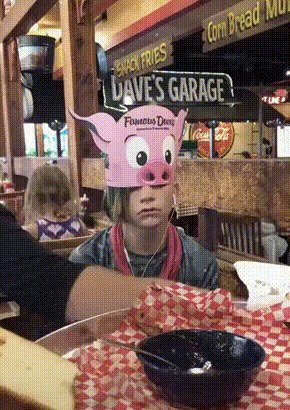 Семейный поход в ресторан