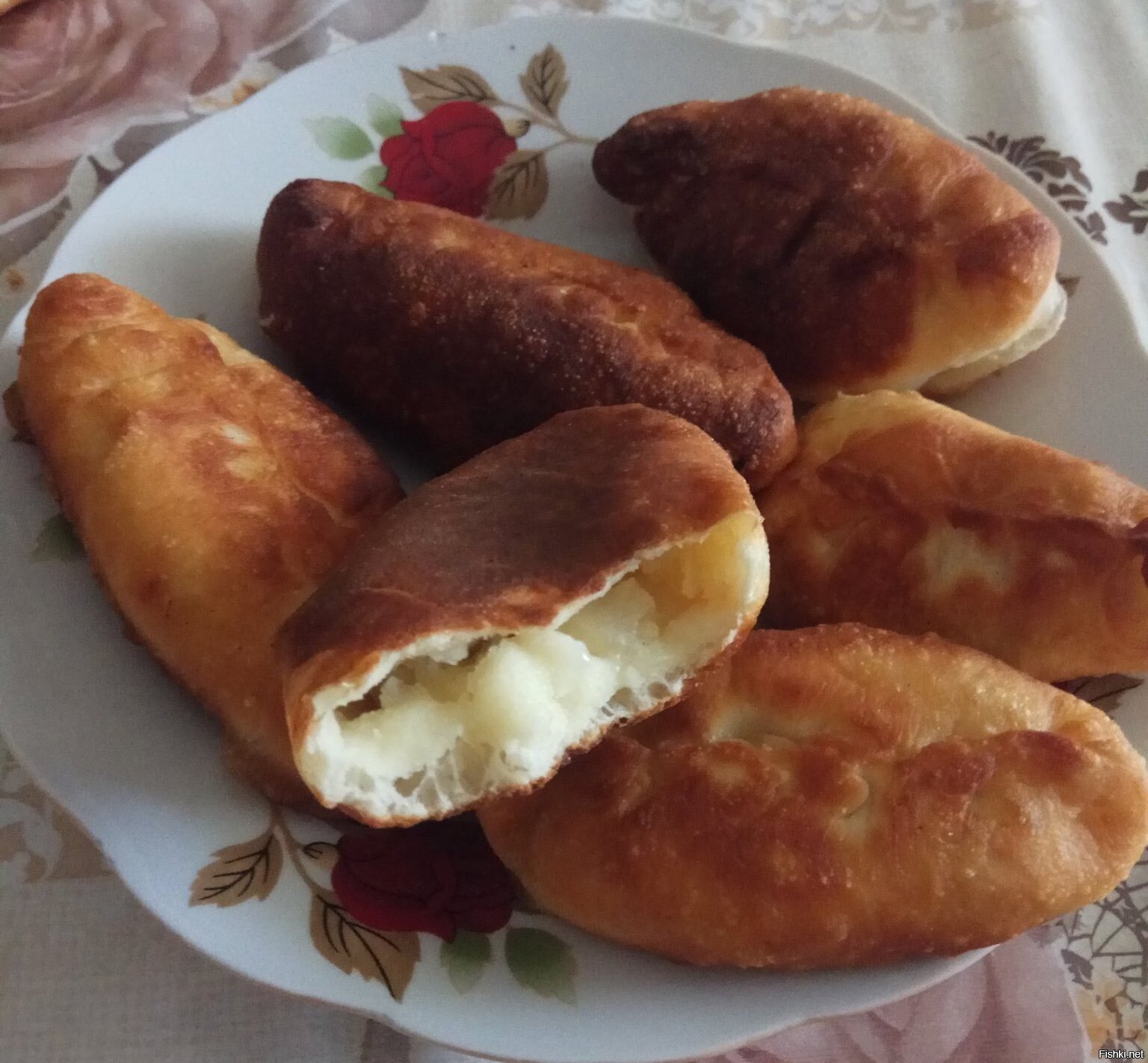 с картошкой