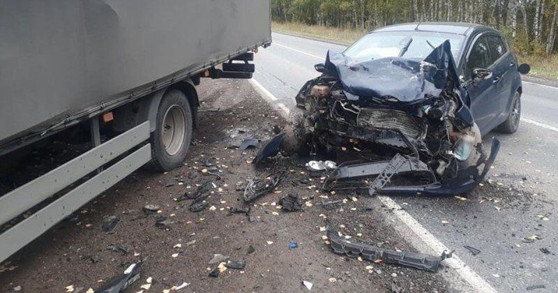 Авария дня. В Удмуртии пьяная автомобилистка в возрасте устроила ДТП