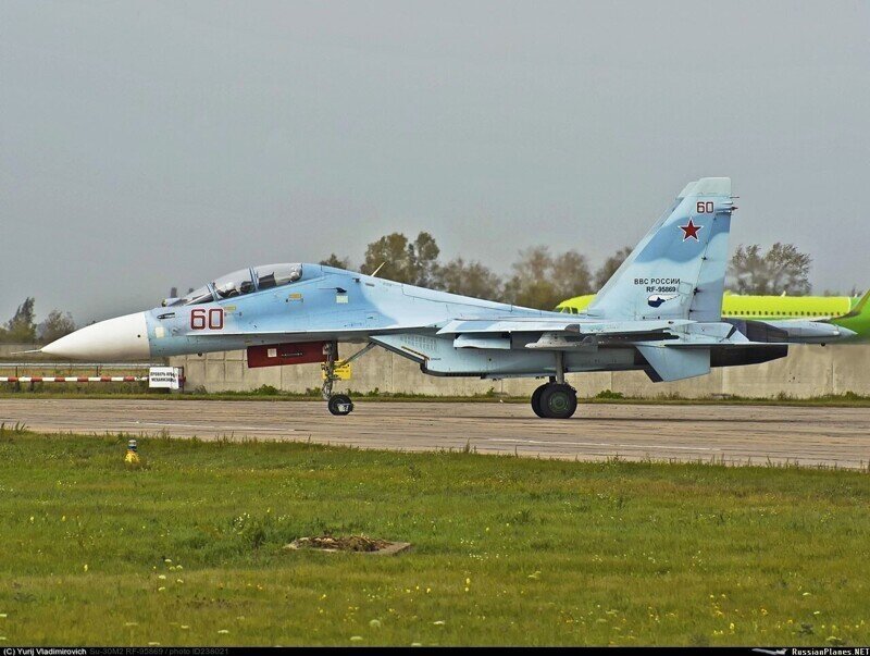 Истребитель Су-30М2 ВКС России был ошибочно сбит пушечным огнем истребителя Су-35С