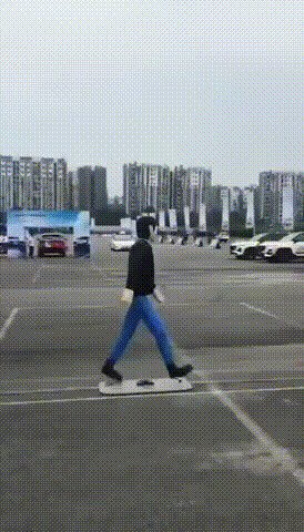 Tesla Model 3 против манекена